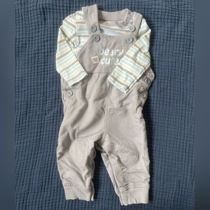 Overall and bodysuit set
